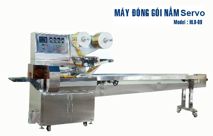 Thiet Bi Dien - Thiet Bi Nhiet - Máy Đóng Gói Nằm Servo - HLN09 