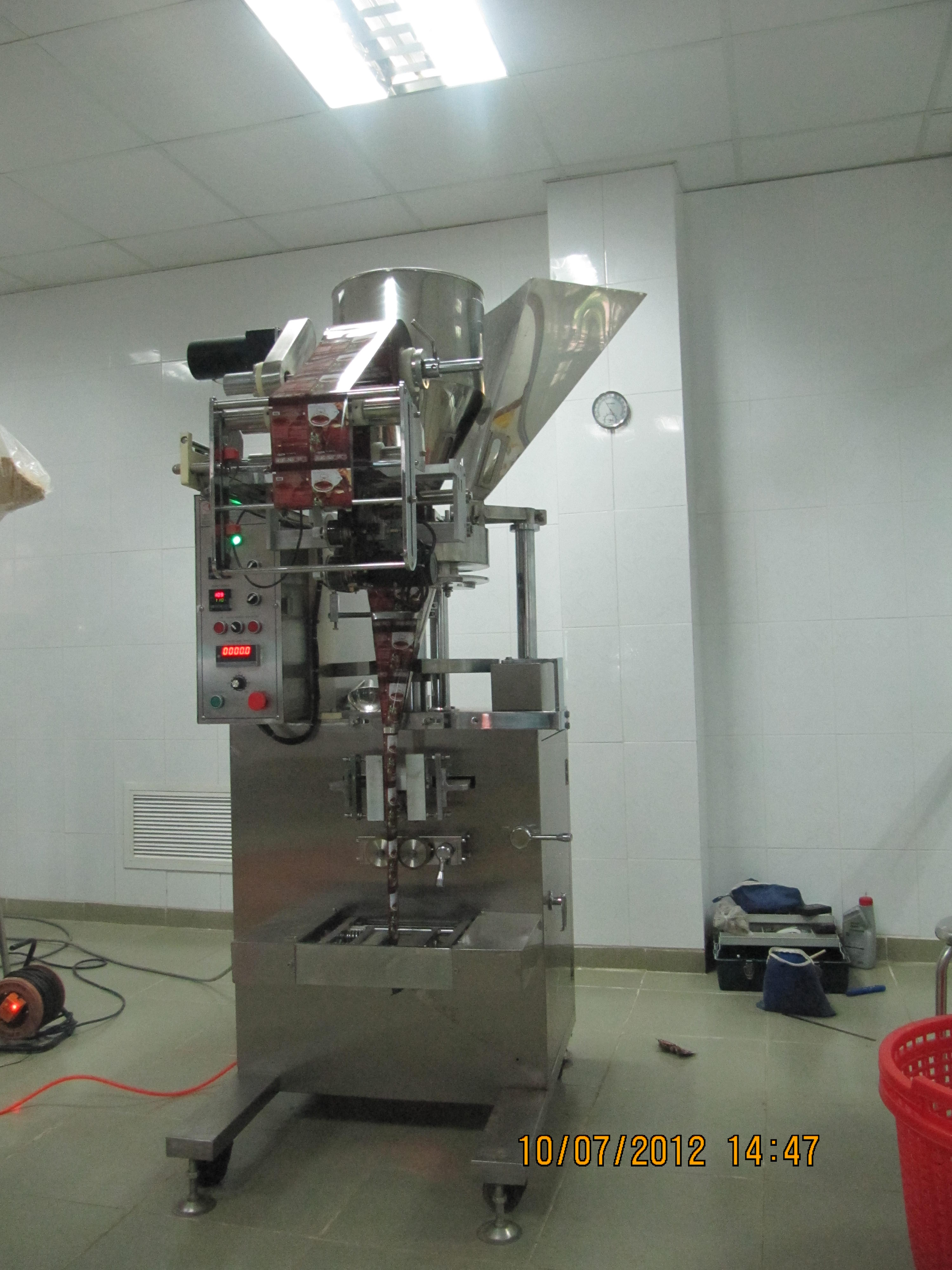 Thiet Bi Dien - Thiet Bi Nhiet - Máy đóng gói 2 liệu 